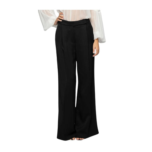 KOCCA Pantaloni Pantalone Donna con piega frontale Nero - Francavilla Moda