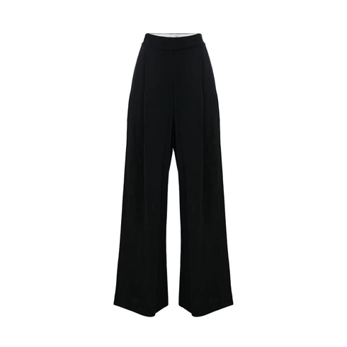 KOCCA Pantaloni Pantalone Donna con piega frontale Nero - Francavilla Moda