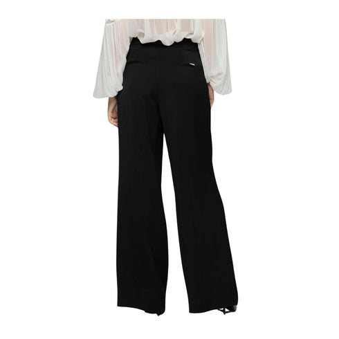 KOCCA Pantaloni Pantalone Donna con piega frontale Nero - Francavilla Moda