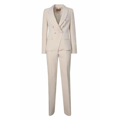 Tailleur Donna doppio petto chiaro Burro KOCCA- Francavilla Moda