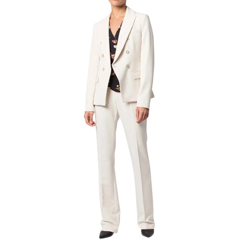 Tailleur Donna doppio petto chiaro Burro KOCCA- Francavilla Moda