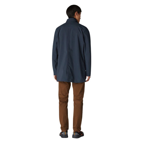 Trench Uomo Benny Bonded in nylon triplo strato Blu KWAY- Francavilla Moda