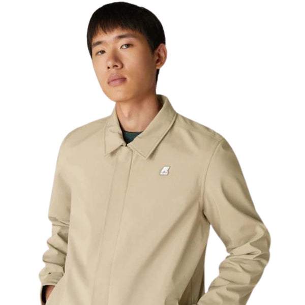 Trench Uomo Benny Bonded in nylon triplo strato Blu KWAY- Francavilla Moda