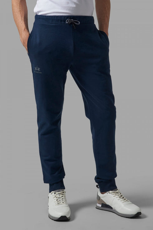 Pantalone Uomo CCMT03FP059 con Coulisse Blu LA MARTINA- Francavilla Moda