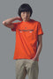 T-shirt Uomo con logo grande a contrasto Arancio LA MARTINA- Francavilla Moda