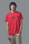 T-shirt Uomo con logo grande a contrasto Rosso LA MARTINA- Francavilla Moda