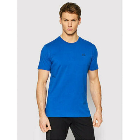 T-shirt Uomo in tinta unita con logo ricamato Royal LA MARTINA- Francavilla Moda