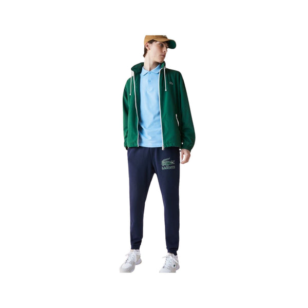 Pantalone Uomo in tuta con maxi-logo Blu LACOSTE- Francavilla Moda