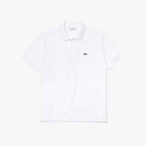 Polo Uomo L1212 con bottoni madreperla Bianco LACOSTE- Francavilla Moda