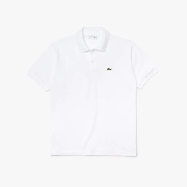 Polo Uomo L1212 con bottoni madreperla Bianco LACOSTE- Francavilla Moda