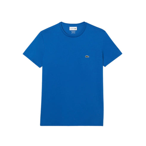 T-shirt Uomo Cotone Pima basica Royal LACOSTE- Francavilla Moda