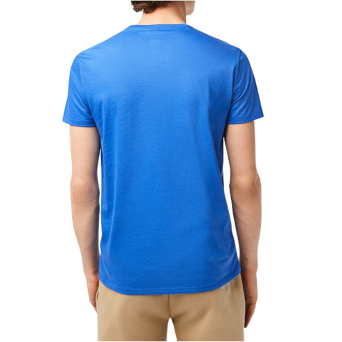 T-shirt Uomo Cotone Pima basica Royal LACOSTE- Francavilla Moda