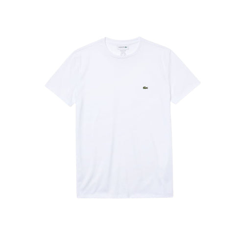 T-shirt Uomo Cotone Pima basica Bianco LACOSTE- Francavilla Moda