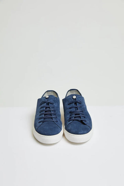 Scarpa Sneakers Uomo in vera pelle Tabacco L.B.M. 1911- Francavilla Moda