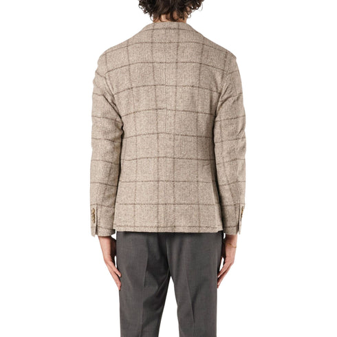 Giacca Uomo Jack monopetto in misto lana Grigio L.B.M.- Francavilla Moda