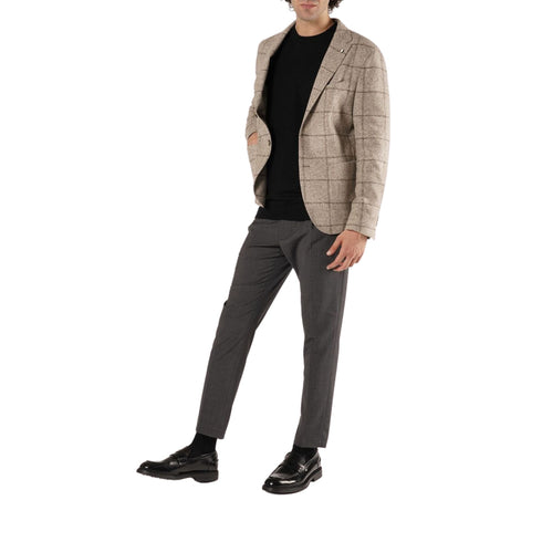 Giacca Uomo Jack monopetto in misto lana Grigio L.B.M.- Francavilla Moda