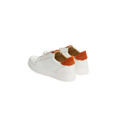 Sneakers Uomo in pelle Bianco L.B.M.- Francavilla Moda