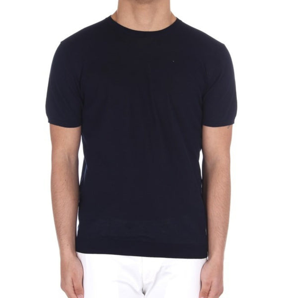 T-shirt Uomo girocollo a maniche corte Blu L.B.M.- Francavilla Moda