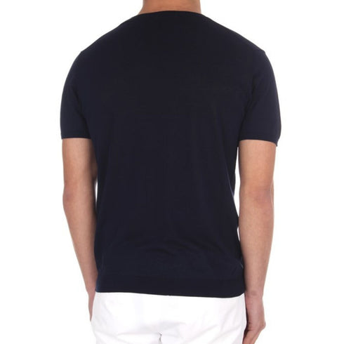T-shirt Uomo girocollo a maniche corte Blu L.B.M.- Francavilla Moda