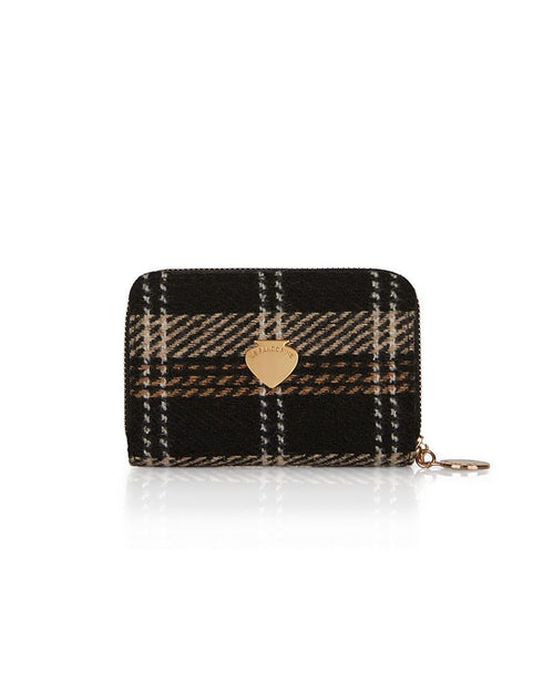 Portafogli Donna VICKY MINI Sclera Nero moro LE PANDORINE- Francavilla Moda