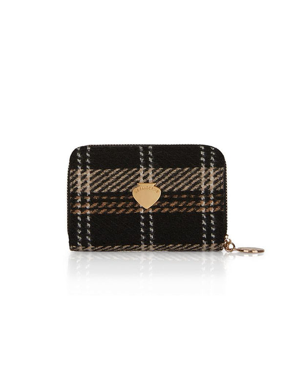 Portafogli Donna VICKY MINI Sclera Nero moro LE PANDORINE- Francavilla Moda