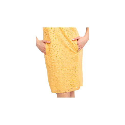 Abito Donna con inserti in pizzo Giallo Liu Jo- Francavilla Moda