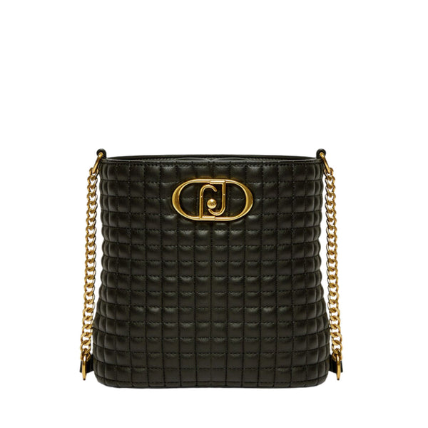 Borsa Donna a secchiello metelassé Nero LIU JO- Francavilla Moda