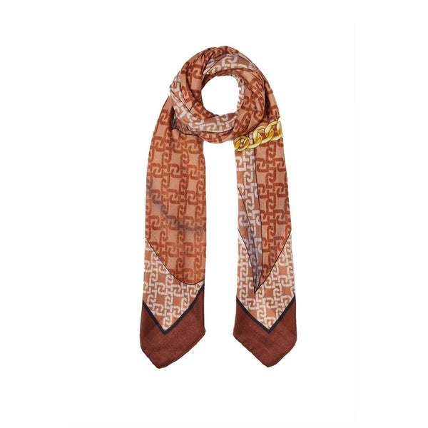Foulard Donna con stampa all over Cammello Liu Jo- Francavilla Moda