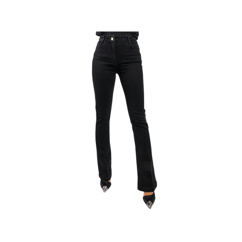 Jeans Donna cinque tasche modello flare Nero LIU JO- Francavilla Moda
