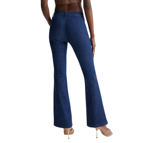 Liu Jo Jeans Jeans Donna con accessorio a gioiello in vita Jeans scuro P24-LIU.JOUA4108D4611-78193-25 - Francavilla Moda