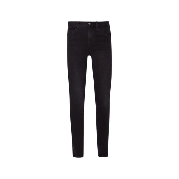Liu Jo Jeans Jeans Donna cropped bottom up Nero - Francavilla Moda
