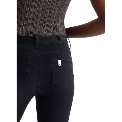 Liu Jo Jeans Jeans Donna cropped bottom up Nero - Francavilla Moda