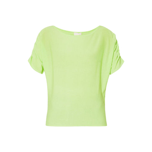 Maglia Donna con maniche arricciate Acido Liu Jo- Francavilla Moda
