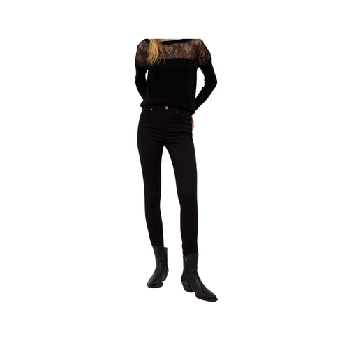 Pantalone Donna skinny cinque tasche Nero LIU JO- Francavilla Moda