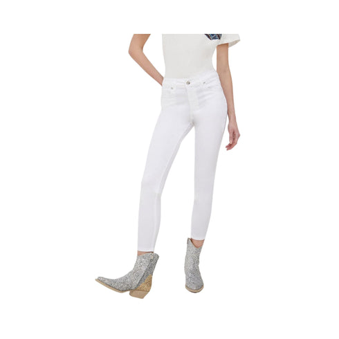 Pantalone Donna skinny cinque tasche Bianco LIU JO- Francavilla Moda