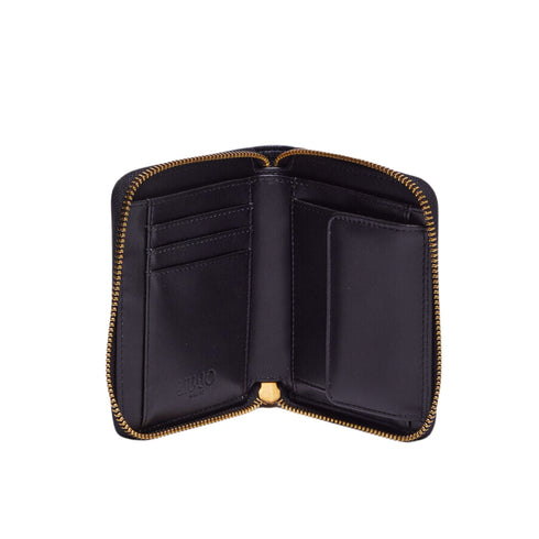 Portafoglio Donna con logo a catena Nero Liu Jo- Francavilla Moda