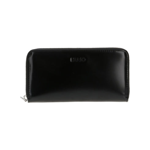 Portafoglio Donna in tessuto spalmato Nero Liu Jo- Francavilla Moda