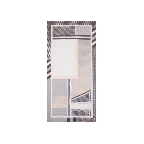 Liu Jo Sciarpa Sciarpa Donna con pois e logo Nero - Francavilla Moda