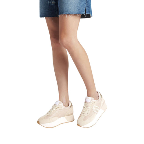 Liu Jo Sneakers Sneakers Donna con platform Beige - Francavilla Moda