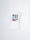 Liu Jo T-shirt T-shirt Donna con stampa di città Lisbona P24-LIU.JOMA4338J5003-N9282-XS - Francavilla Moda