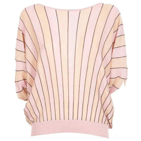 Donna Maglia MA1040MA64J con lurex® Rosa nero LIU.JO- Francavilla Moda