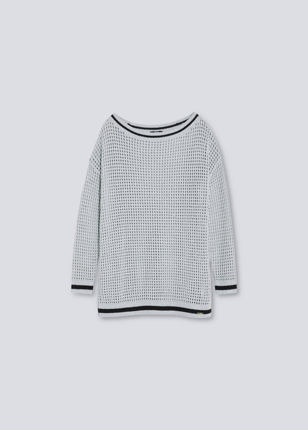 Maglia Donna ecosostenibile Silver LIU.JO- Francavilla Moda