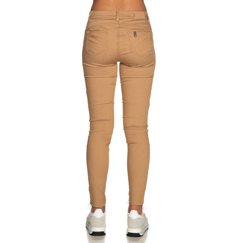 Pantalone Donna Divine cinque tasche bottom up Cammello LIU.JO- Francavilla Moda