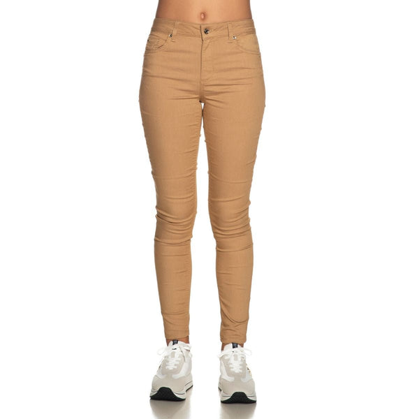 Pantalone Donna Divine cinque tasche bottom up Cammello LIU.JO- Francavilla Moda