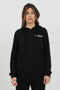Felpa Donna W333309E2180 full zip con cappuccio Nero LOVE MOSCHINO- Francavilla Moda