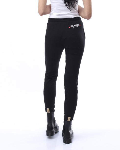 Pantalone Tuta Donna W151303E2180 con logo posteriore Nero LOVE MOSCHINO- Francavilla Moda