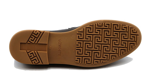 Mocassino Uomo liscio in pelle Tabacco Lo.White- Francavilla Moda