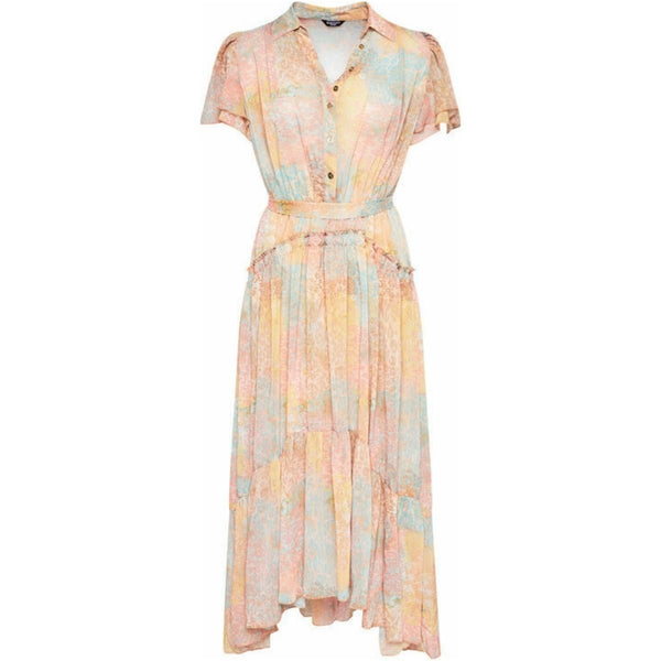 Abito Donna midi con fantasia maculata Multicolor Marciano Guess- Francavilla Moda