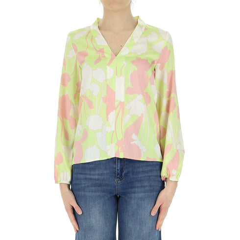 Blusa Donna con motivo floreale Acido Marella- Francavilla Moda