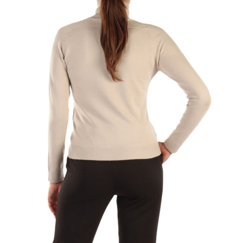 Dolcevita in tinta unita misto viscosa Rosa MARELLA- Francavilla Moda